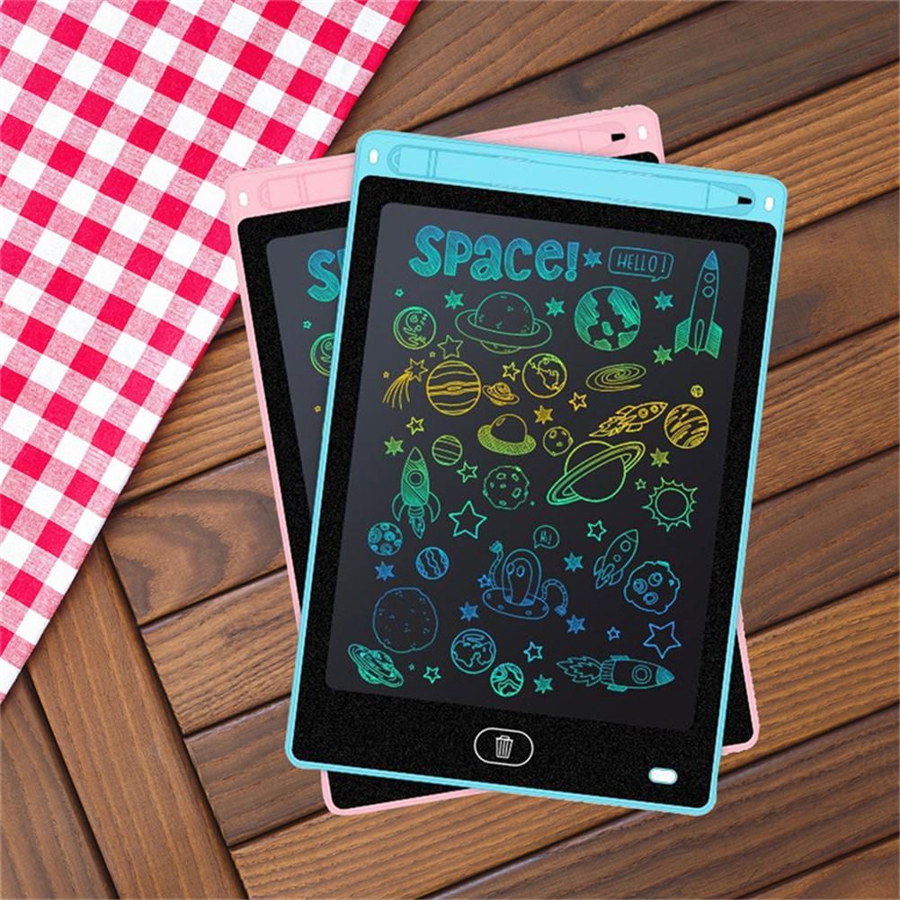 8.5/4.4Inch LCD Writing Tablet Drawing Board Children's Graffiti Sketchpad Toys Handwriting Blackboard Magic Drawing Board Toy(#balck 8.5in)