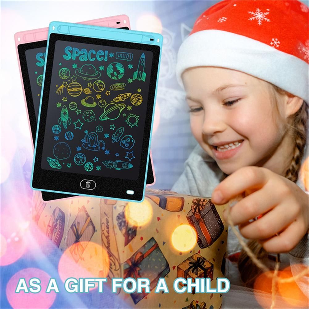 8.5/4.4Inch LCD Writing Tablet Drawing Board Children's Graffiti Sketchpad Toys Handwriting Blackboard Magic Drawing Board Toy(#balck 8.5in)