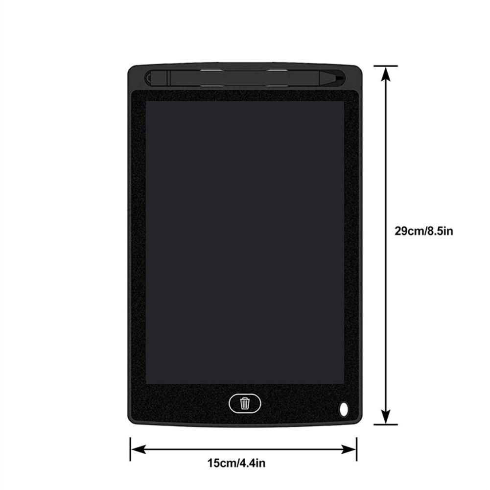 8.5/4.4Inch LCD Writing Tablet Drawing Board Children's Graffiti Sketchpad Toys Handwriting Blackboard Magic Drawing Board Toy(#balck 8.5in)