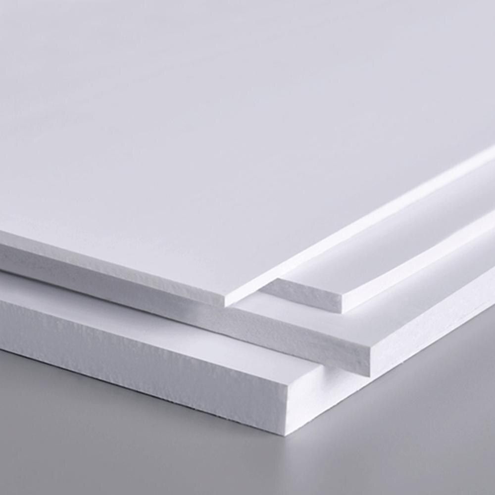 5pcs 300x200mm PVC Sheet Plate White Foam Board Styrofoam