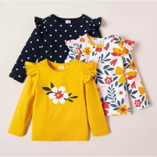3 In 1 Girls Tops