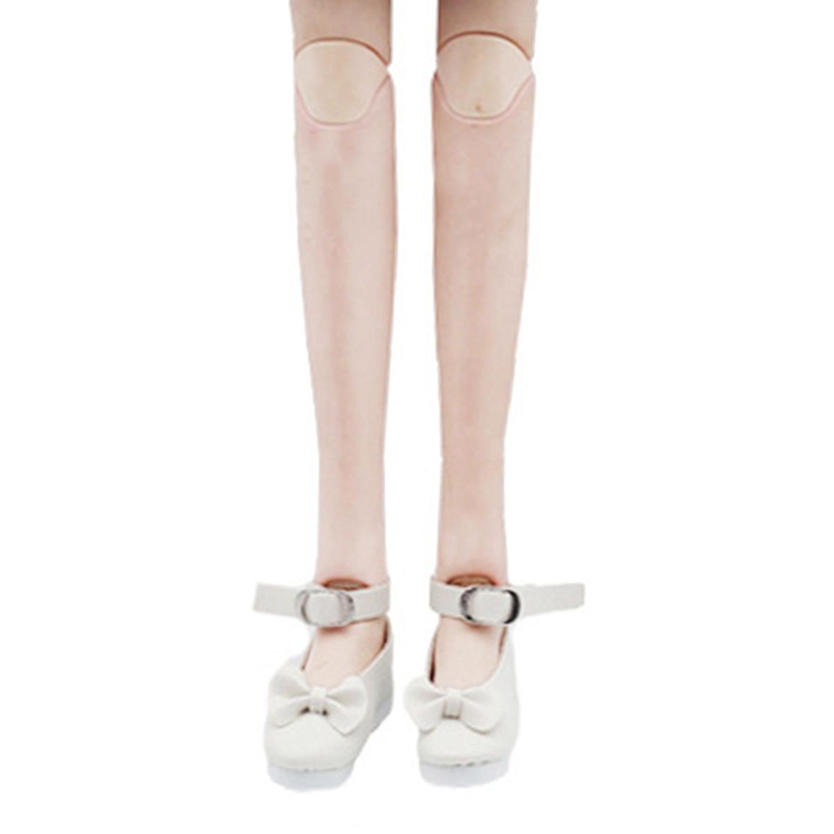 1 Pair BJD Doll Shoes 60cm Ball Jointed Girl Doll Casual Shoes White