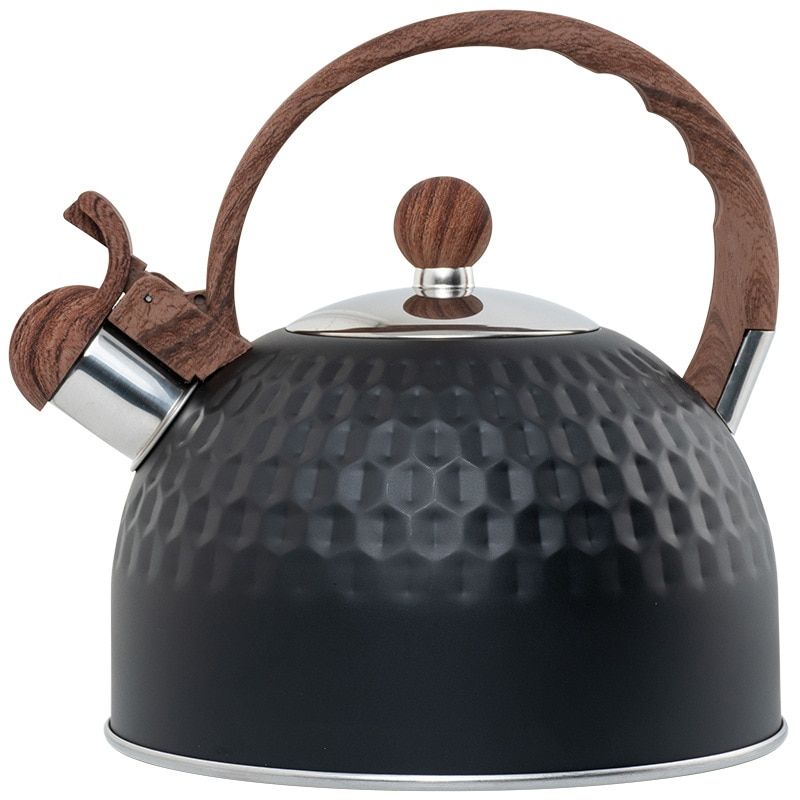 2.5L Black Gas  Water Kettle Whistling Tea Kettle