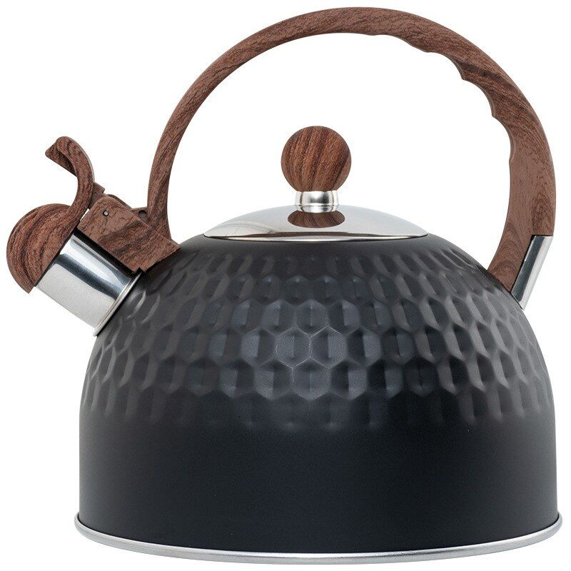 2.5L Black Gas  Water Kettle Whistling Tea Kettle