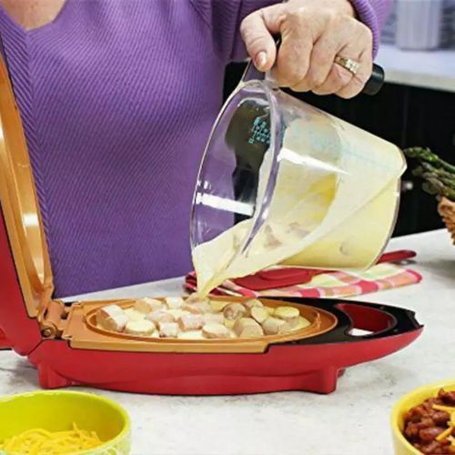Red Copper Non Stick Double Sided Egg/Barbecue Maker