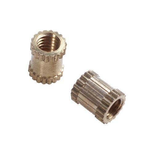 10Pcs Injection Molding Brass Thread Knued
