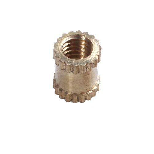 10Pcs Injection Molding Brass Thread Knued