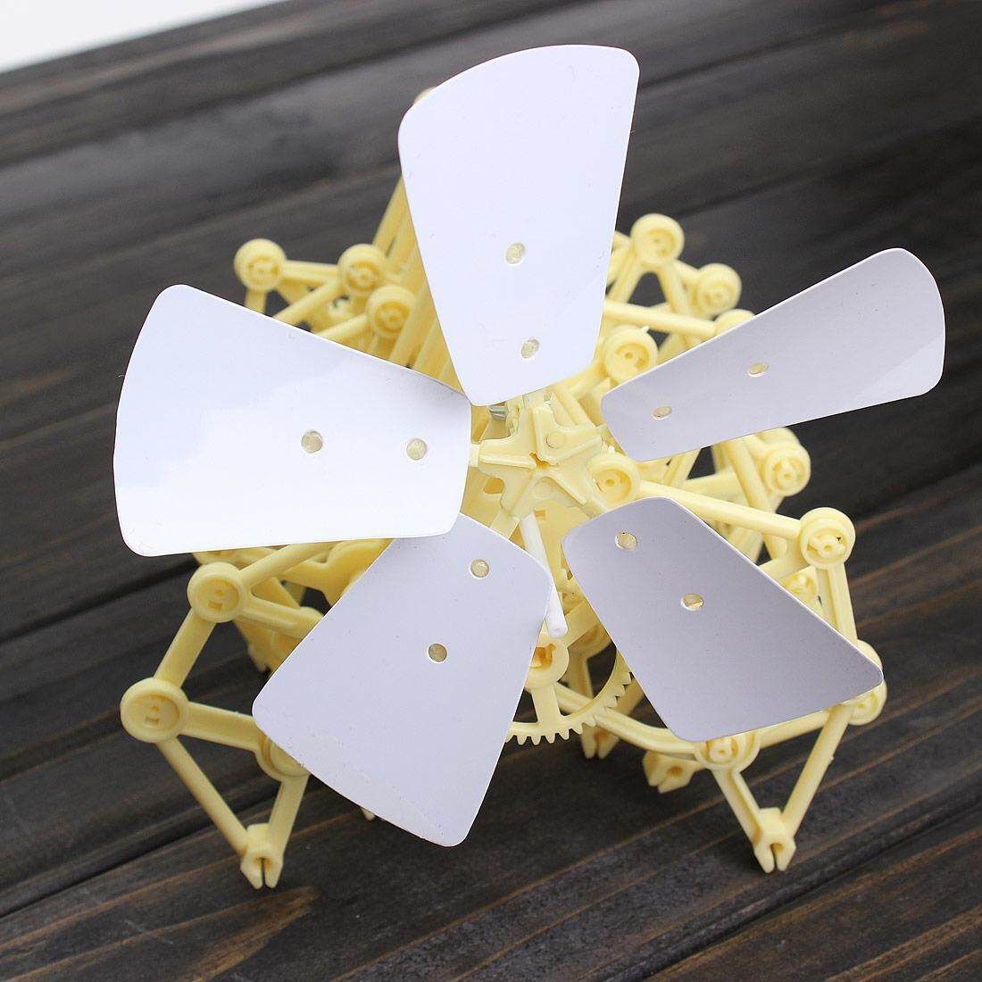 Wind Powered Walking Robot Walker Strandbeest Assembly Model Kits DIY Fancy Toy
