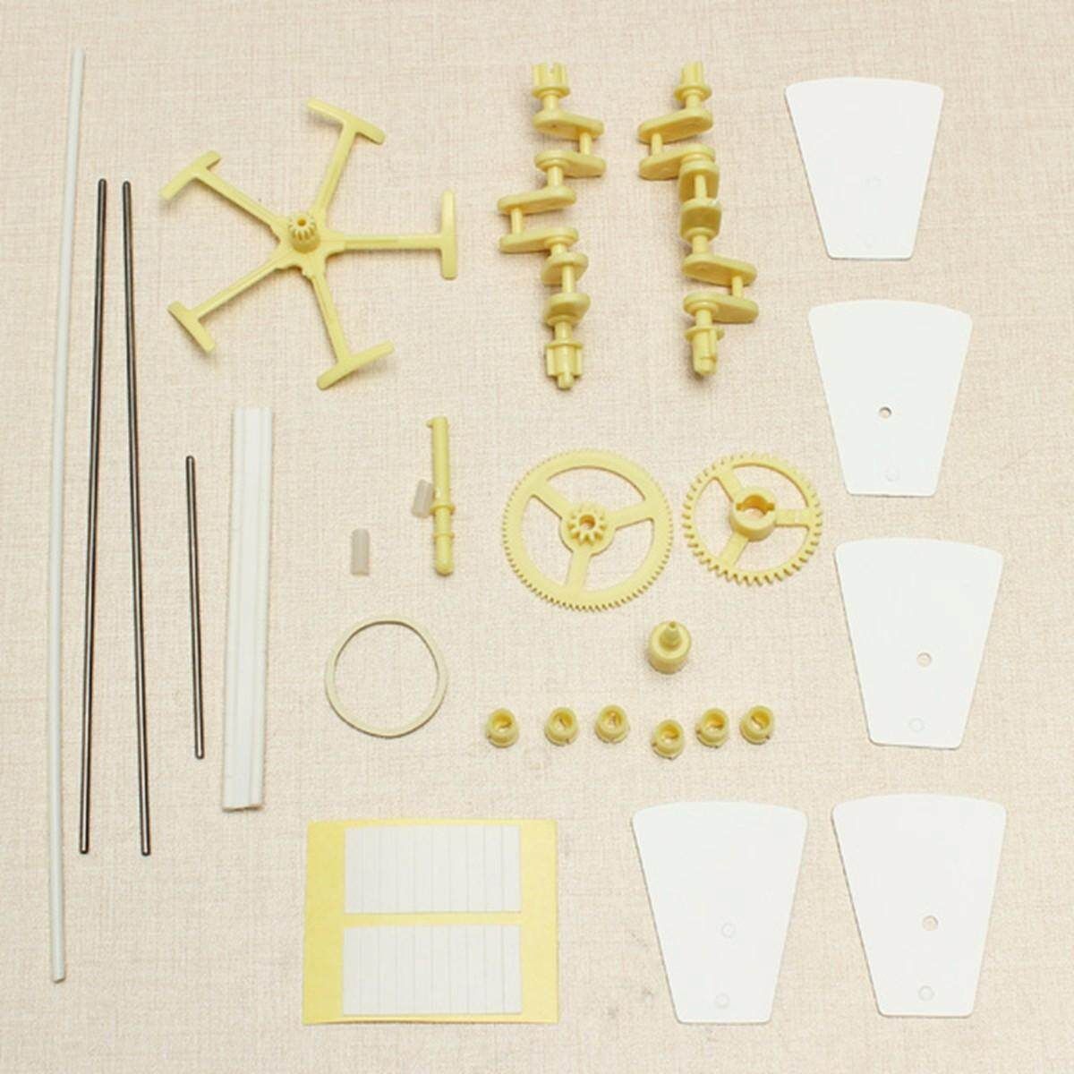 Wind Powered Walking Robot Walker Strandbeest Assembly Model Kits DIY Fancy Toy