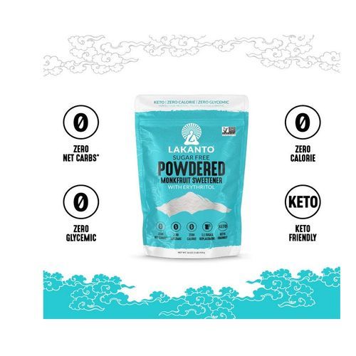 MonkFruit Sweetener With Erythritol Powdered 454g 1lb