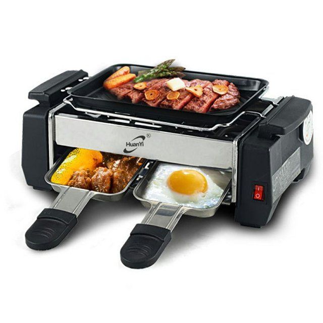 Electric Grill Non-stick Family Barbecue