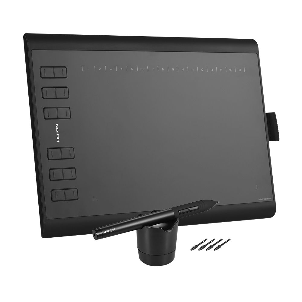 1060PLUS Portable Drawing Graphics Tablet Pad 10" *