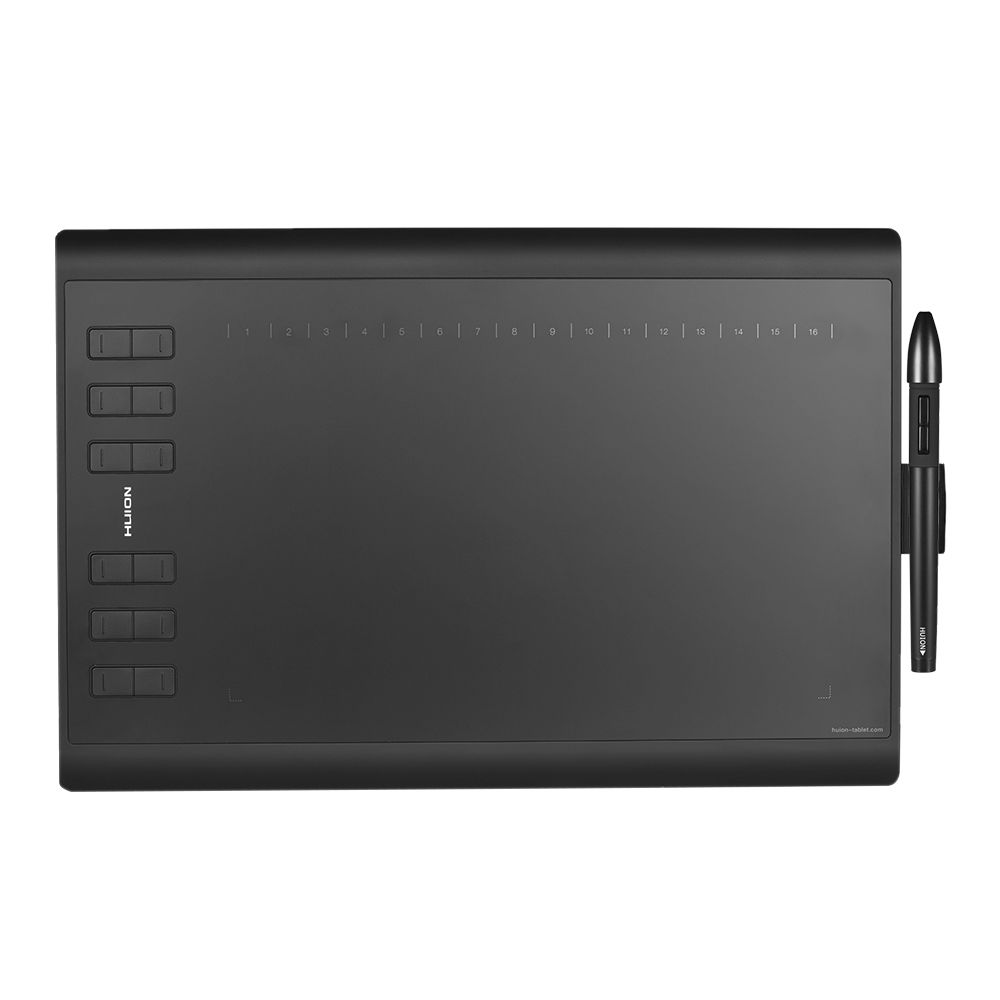 1060PLUS Portable Drawing Graphics Tablet Pad 10" *