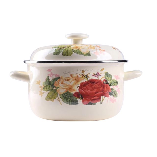 Enamel Casserole Enamel Stock Pot Cookware Enamel Universal