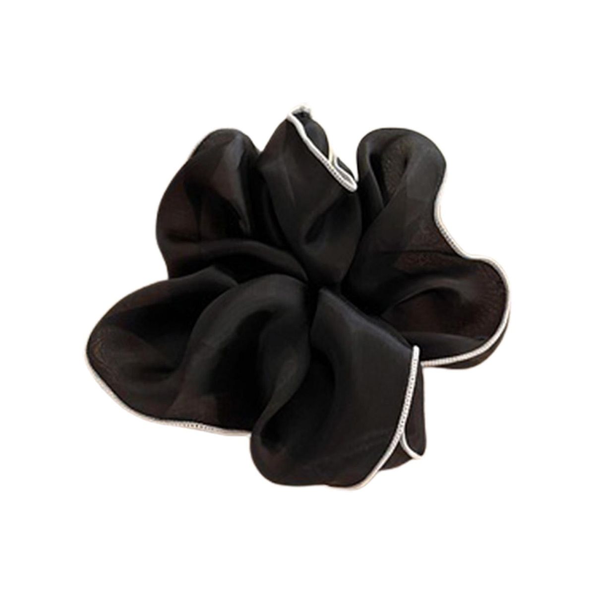 Ponytail Holder Sweet Temperament Hair Scrunchie Black