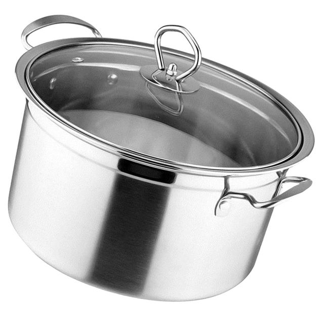 Pot Pan Saucelid Cooking Enamel Casserole Frying Bowl