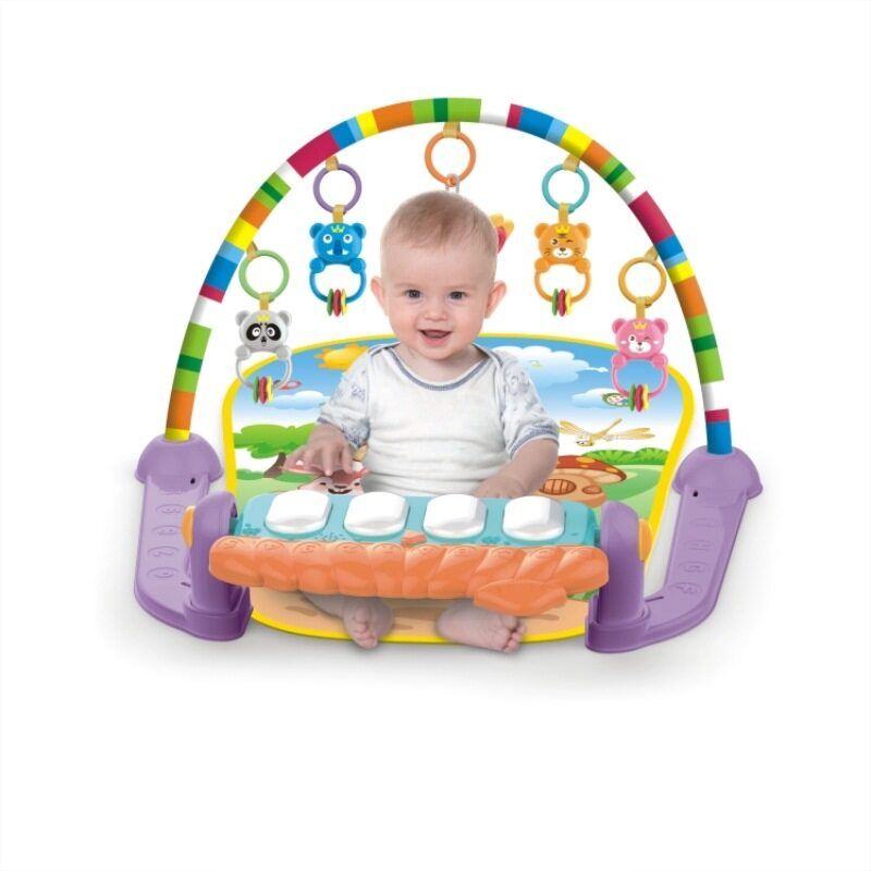 4 In 1Baby Play Mat Kids Gym Playmat Fitness Piano Music Fun Boys Girls