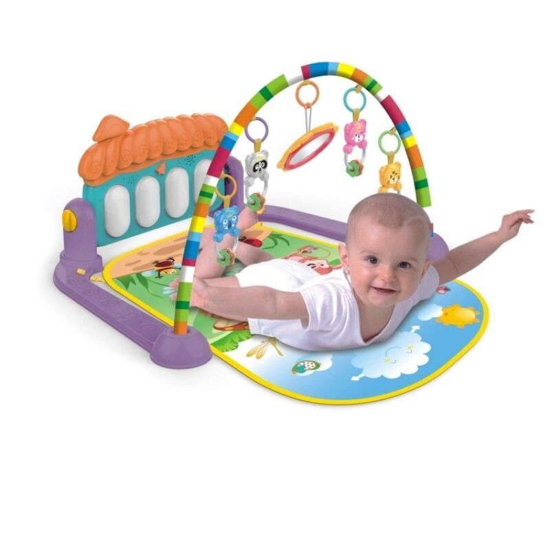 4 In 1Baby Play Mat Kids Gym Playmat Fitness Piano Music Fun Boys Girls