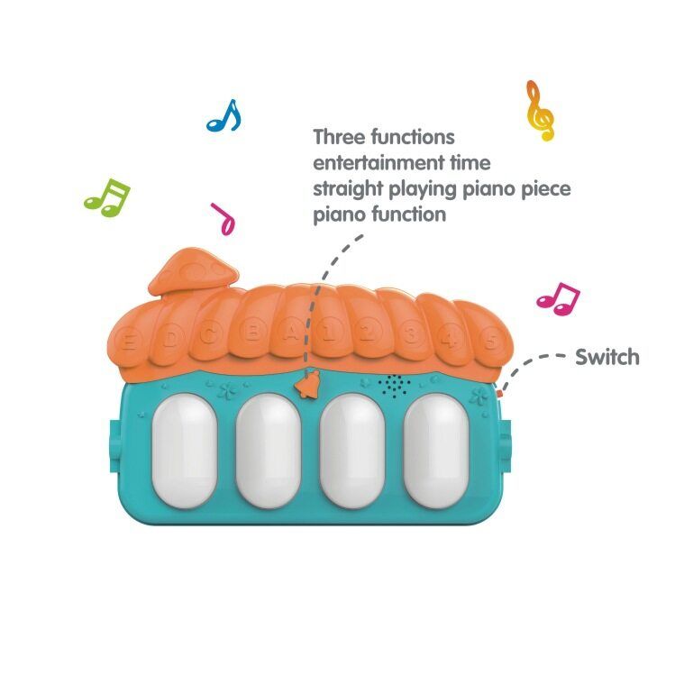 4 In 1Baby Play Mat Kids Gym Playmat Fitness Piano Music Fun Boys Girls