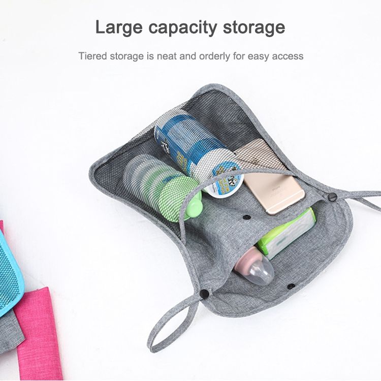 Baby Trolley Net Bag Storage Bag Universal Baby Care