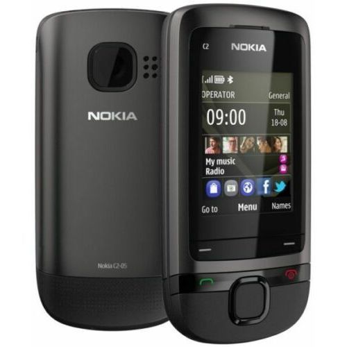 C2-05 Classic Slide Mobile Phone 95% New