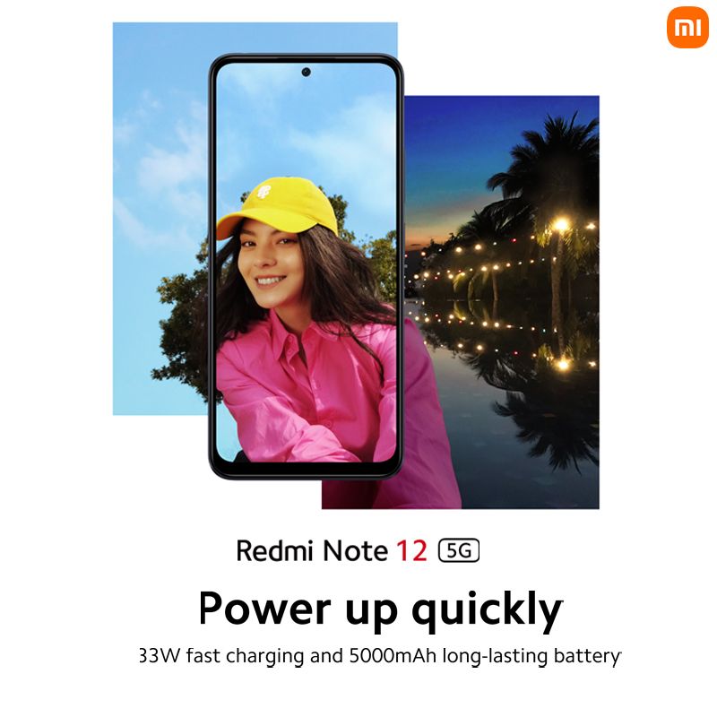 Redmi Note 12 5G Smartphone 6.67" GOLED Display 120Hz