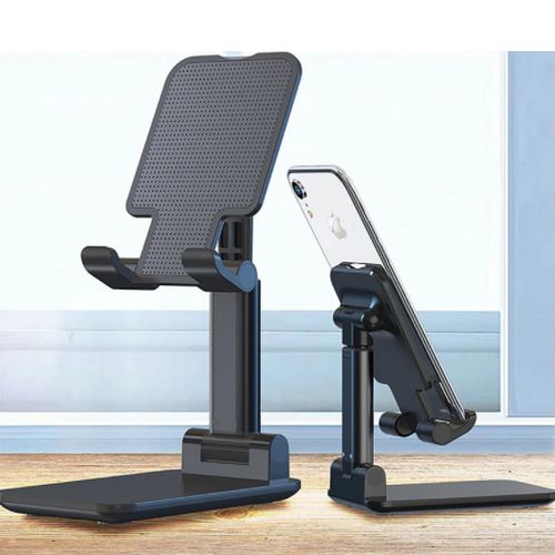 Unbranded Foldable Mobile Phone Tablets Desktop Stand Holder (Black)