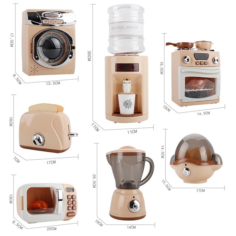 Simulation House Appliances Model Toy Stove Oven