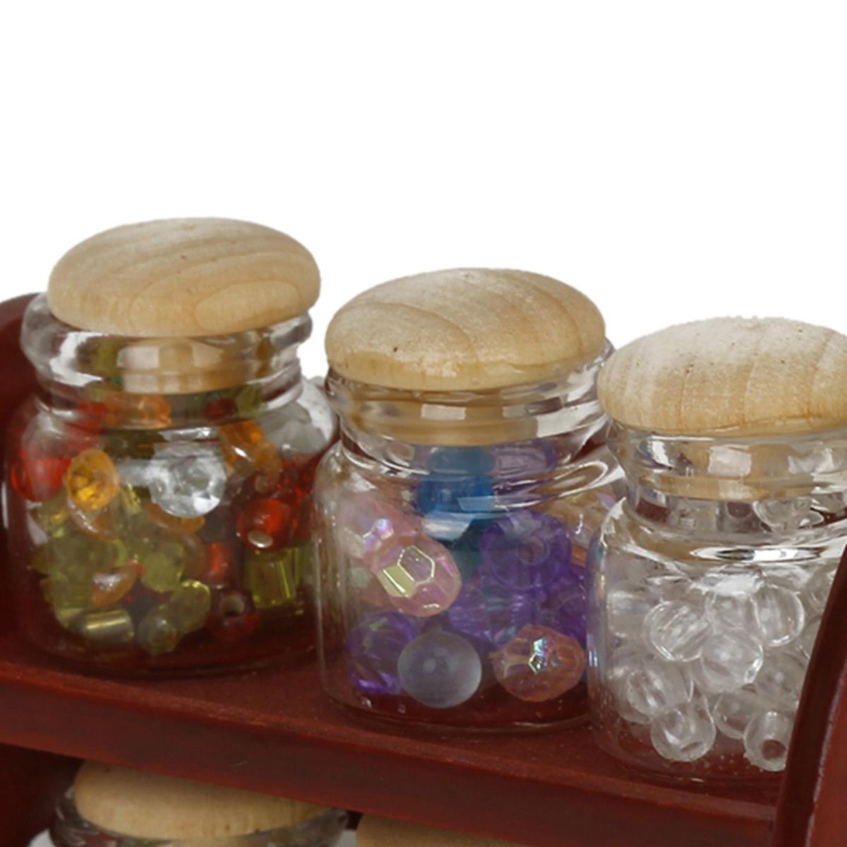 Seasoning Jar Rack Dollhouse Seasoning Jar Rack Photography Props