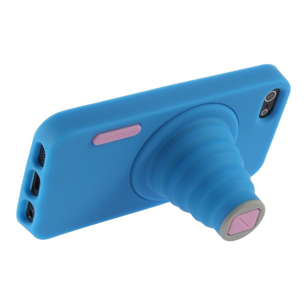Camera Style Silicon Case Cover For Iphone 5