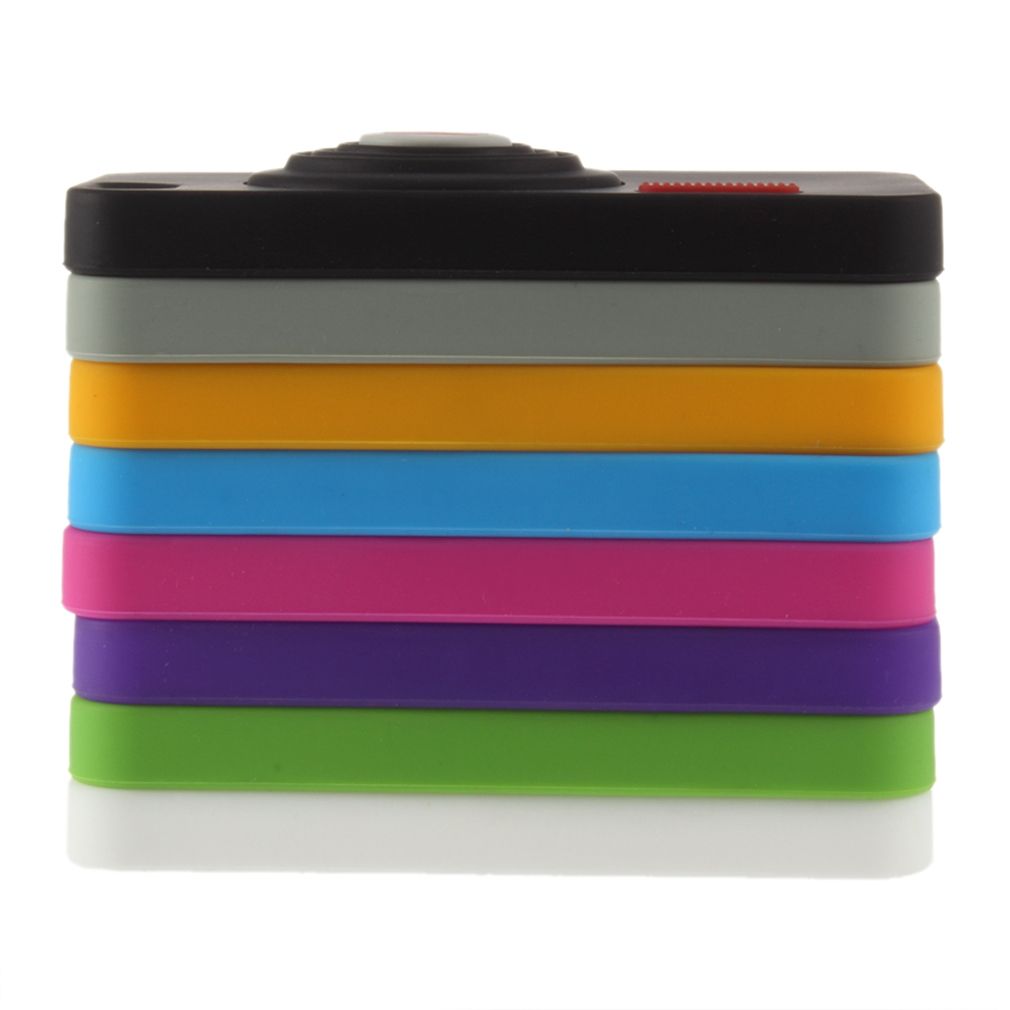 Camera Style Silicon Case Cover For Iphone 5