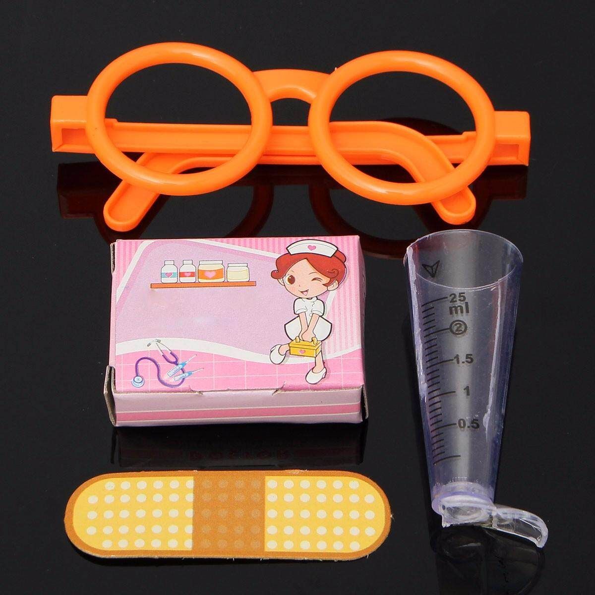 15Pcs Kid Children Role Play Dressup Doctor Nurses Set Kit Education Toy