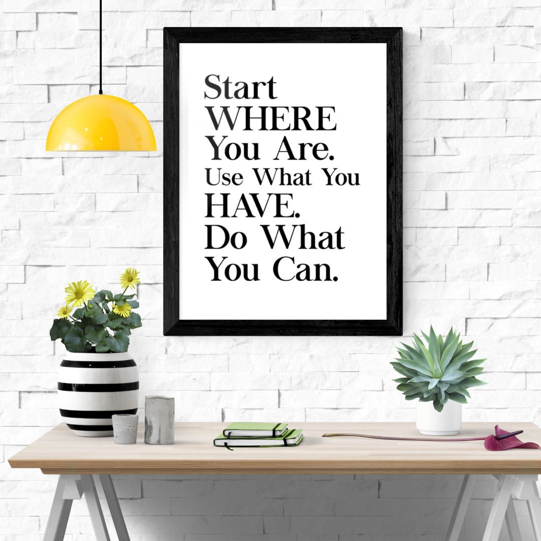 Start Decorative Wall Frame