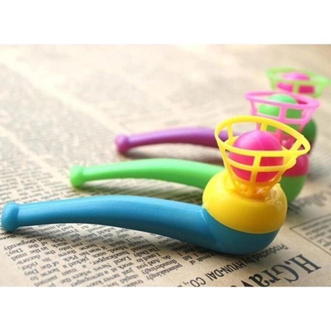 Outdoor Fun Sports Entertainment Toys For Children Blowing Plastic Pipe Balls