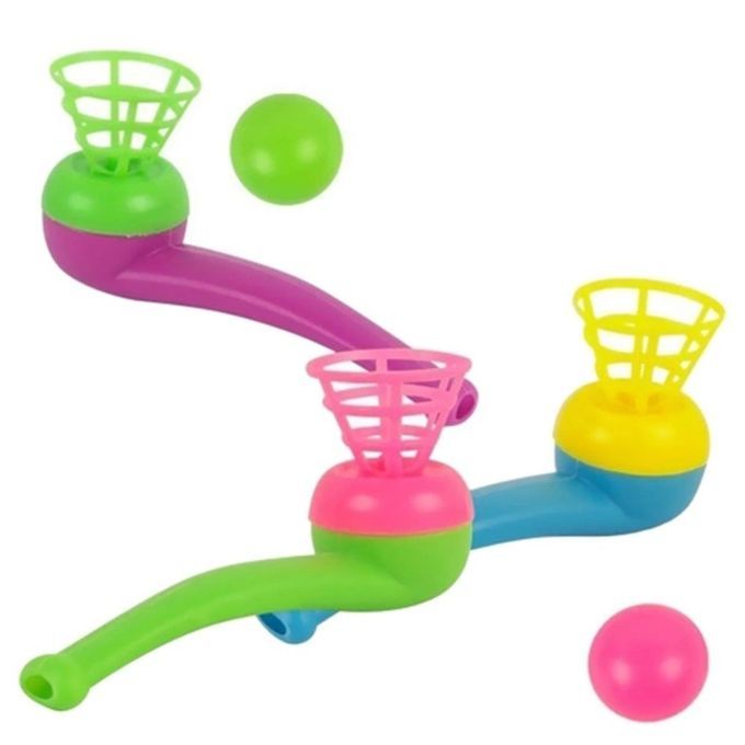 Outdoor Fun Sports Entertainment Toys For Children Blowing Plastic Pipe Balls
