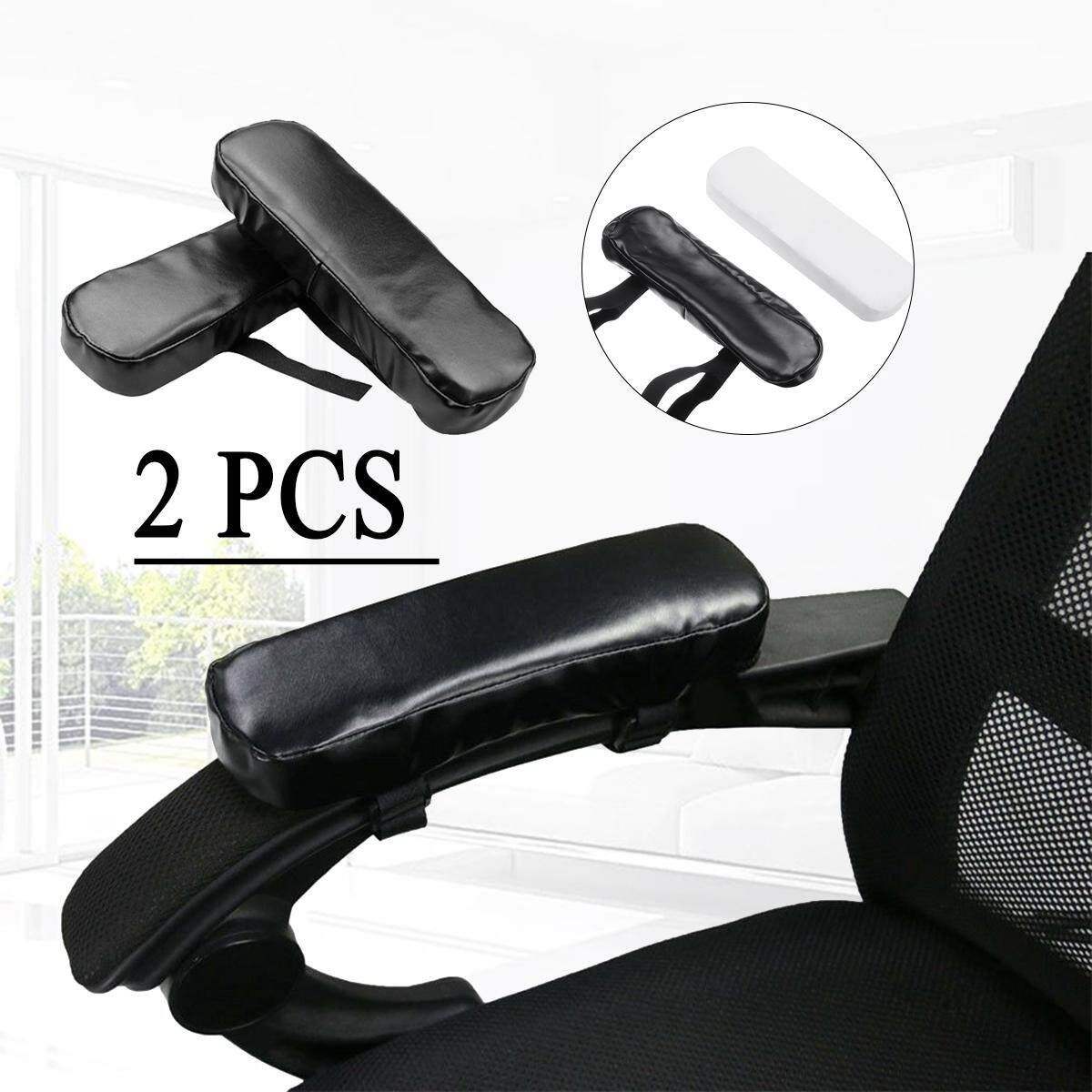 2 PCS Memory Foam Armrest Cushion Pads Elbow Arm Rest Cover Chair Mats