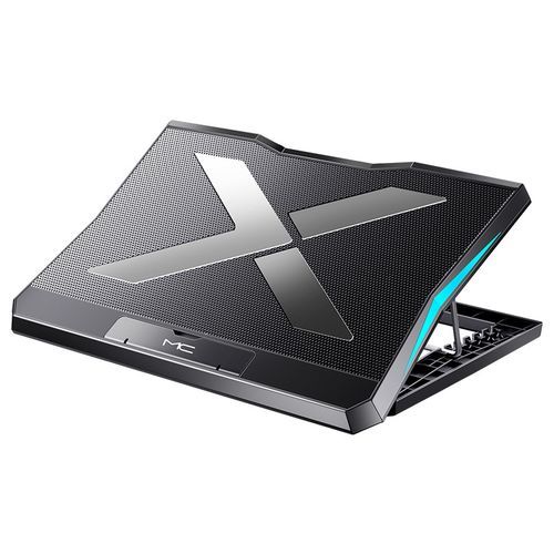 Gaming Laptop Cooler 15.6 Inch 6 Fans 2 USB Ports Quiet Notebook Cooling Pads