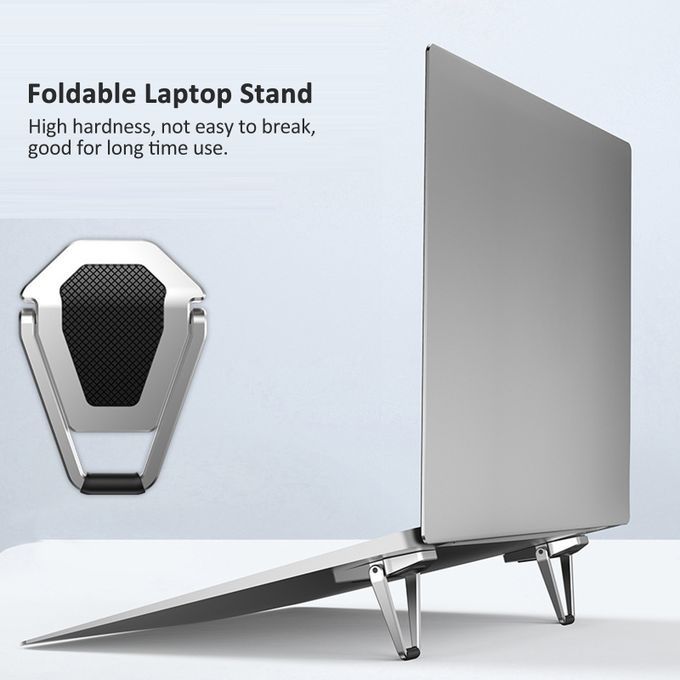 Foldable Laptop Stand Portable Zinc Alloy Stand Holder