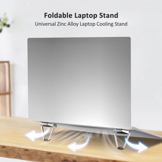 Foldable Laptop Stand Portable Zinc Alloy Stand Holder