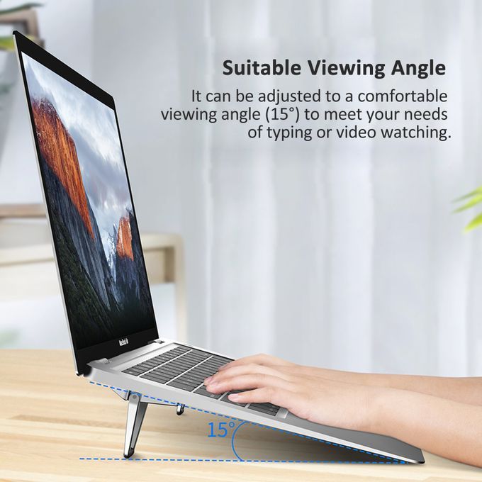 Foldable Laptop Stand Portable Zinc Alloy Stand Holder