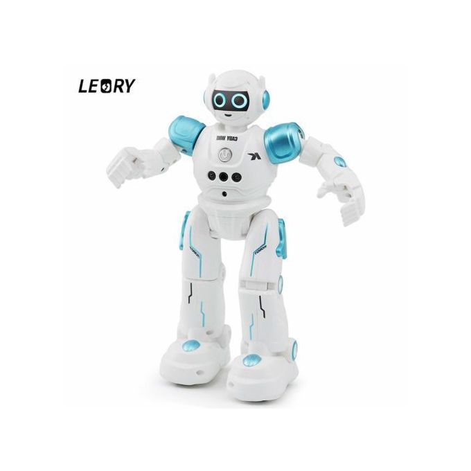 LEORY Intelligent RC Humanoid Gesture Robot For Children Birthday Christmas Gif