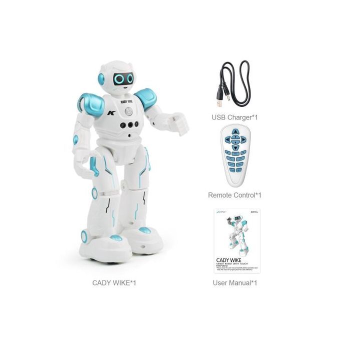 LEORY Intelligent RC Humanoid Gesture Robot For Children Birthday Christmas Gif
