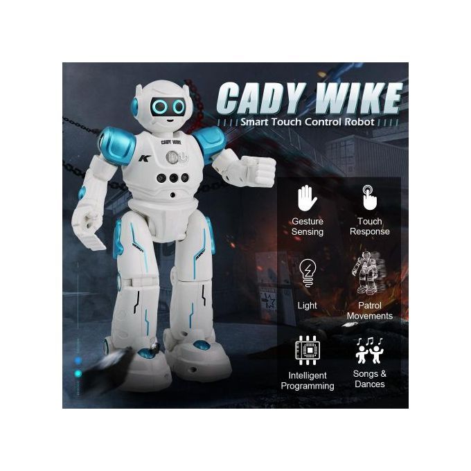 LEORY Intelligent RC Humanoid Gesture Robot For Children Birthday Christmas Gif