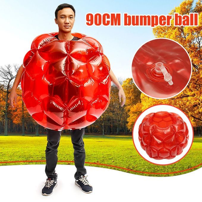 90 CM Buddy Bumper Ball Inflatable Body Bubble Soccer Kids Outdoor Toy 1pcs