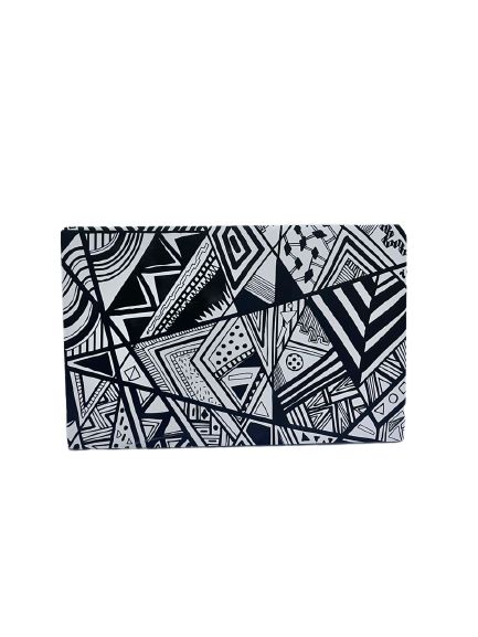 Laptop Skin Cover - Black And White Pattern (Pimp Nation)