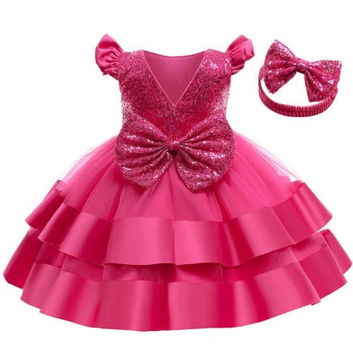 Baby Girls Lace Party Dress