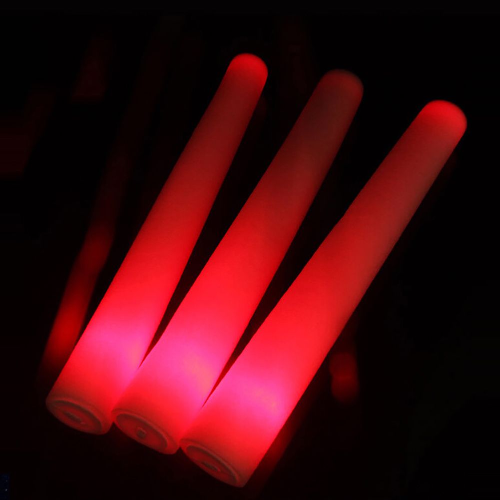 Luminous LED Glow Light Stick Foam Wand Concert Performance Party Prop Kids Toy-Blue