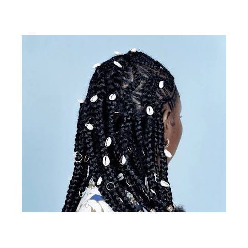 1 Pack Hair Cowries For Braids And Crochet- 48 Pcs