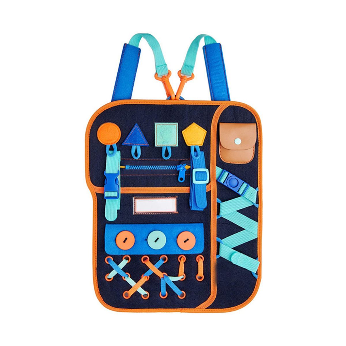 Busy Board Portable Intellectual Development-Blue