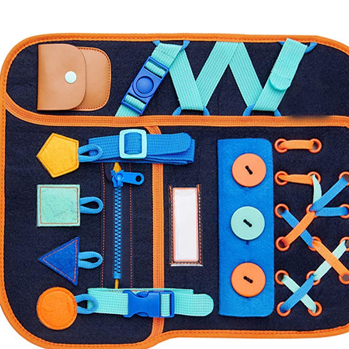Busy Board Portable Intellectual Development-Blue